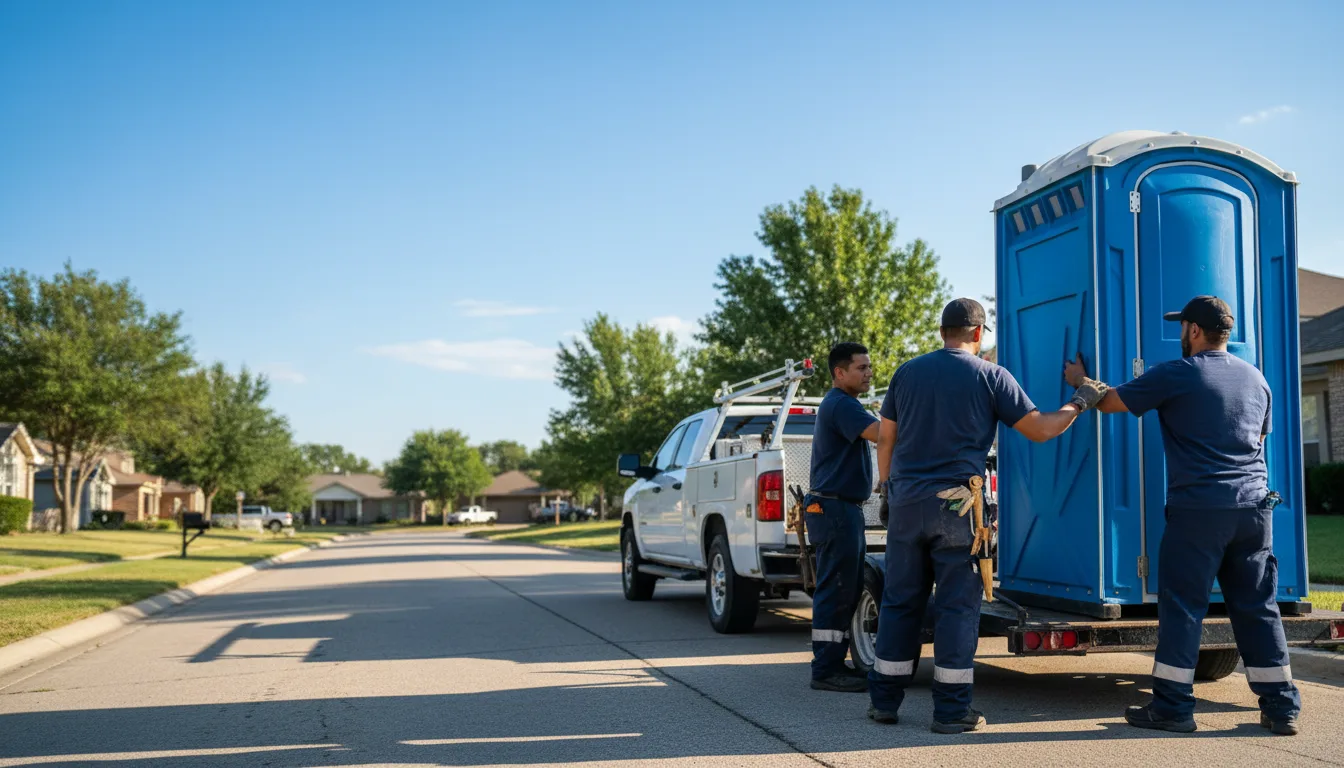 Portable Toilet Rental in Kinta, OK near me